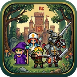 Ícone de Defesa de Esquadrão Pixel